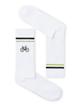 White: Lässige Socken aus Bio-Baumwoll Mix für Unisex [30050]