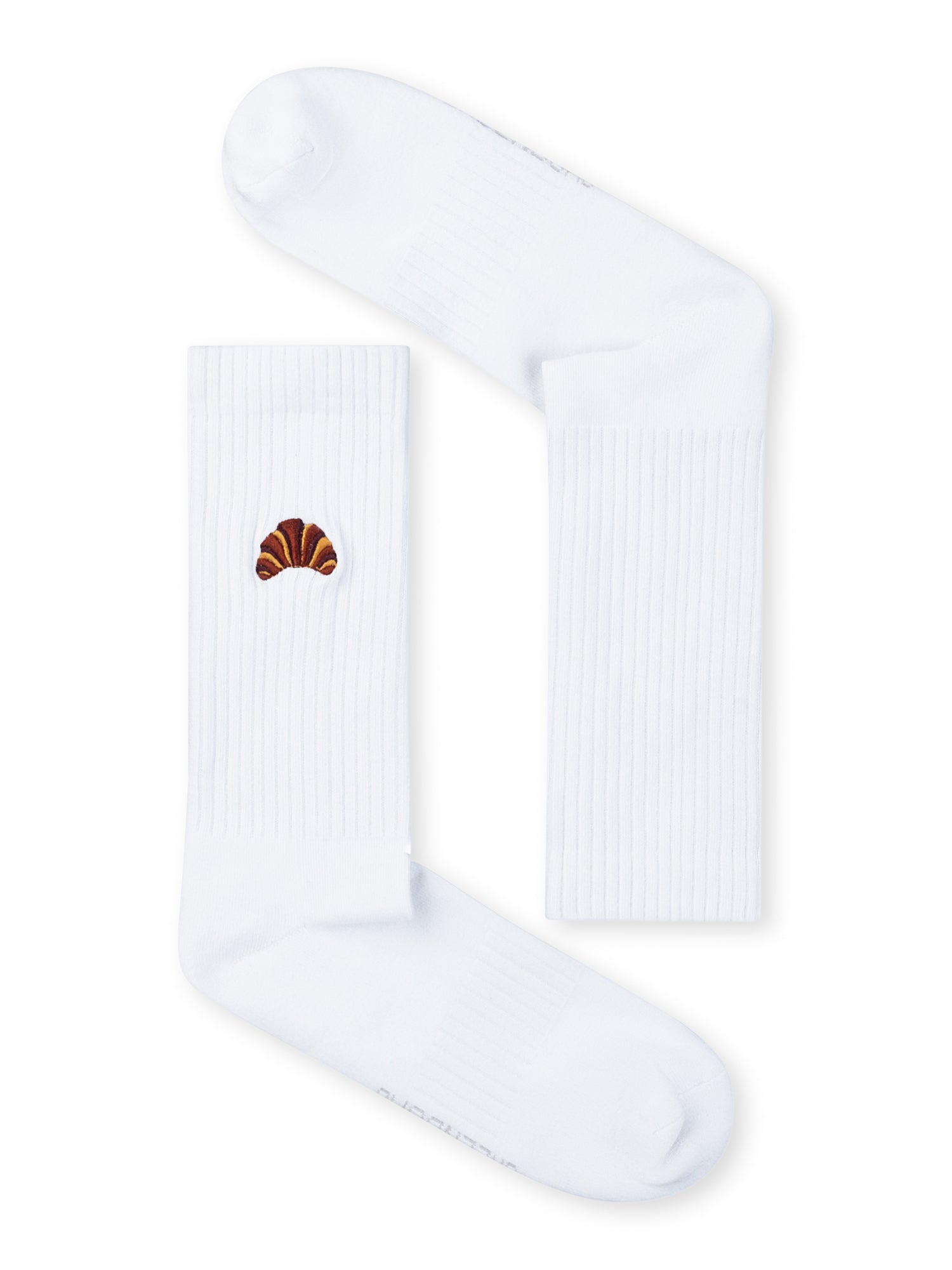 White: Lässige Socken aus Bio-Baumwoll Mix für Unisex [27249]