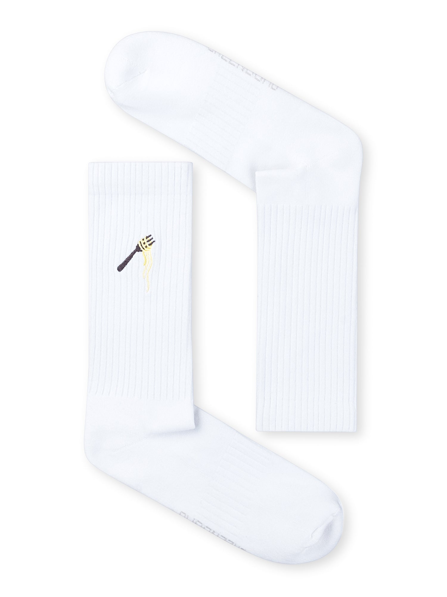White: Lässige Socken aus Bio-Baumwoll Mix für Unisex [27281]