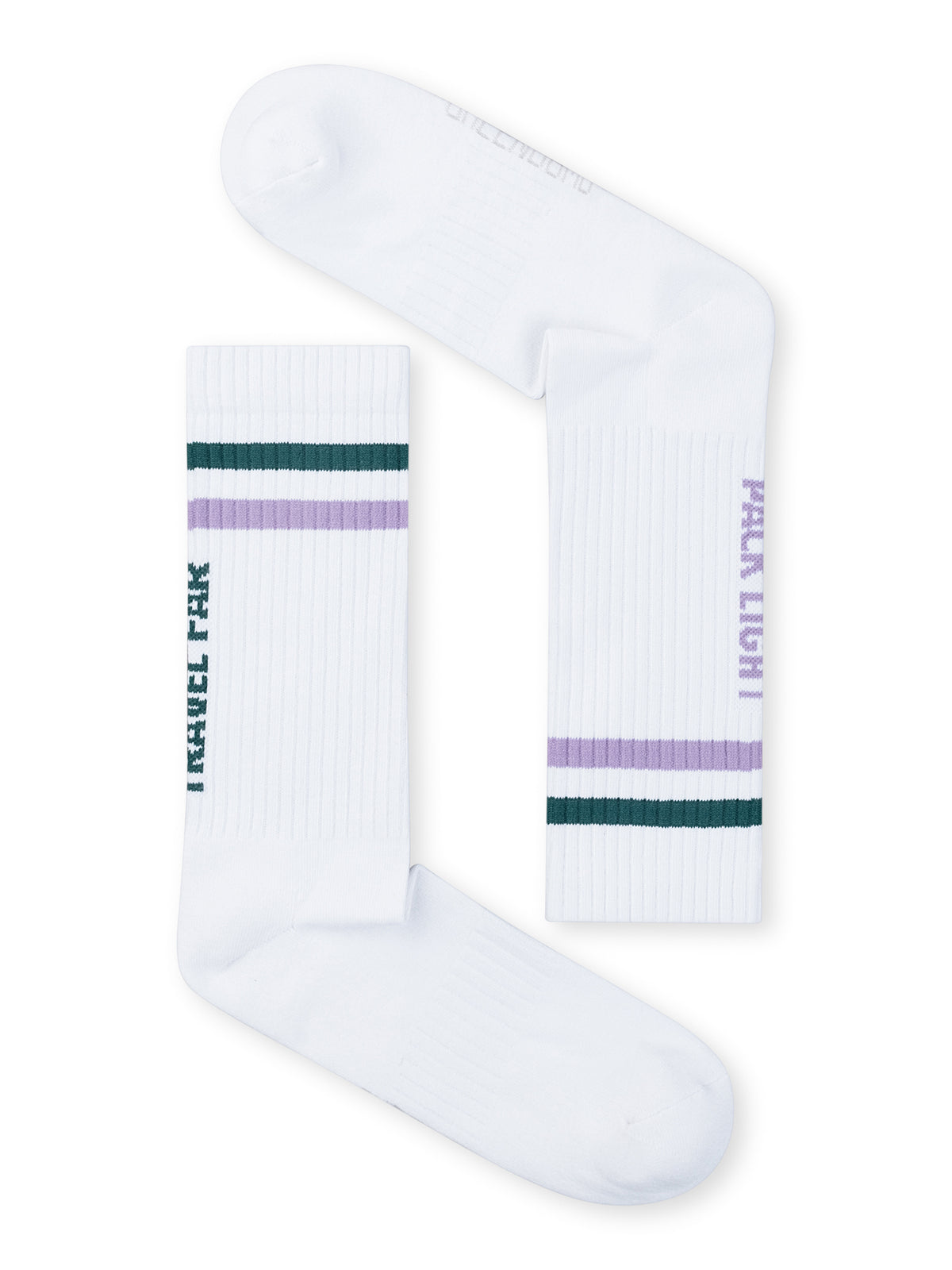 White: Lässige Socken aus Bio-Baumwoll Mix für Unisex [27289]