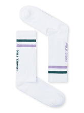 White: Lässige Socken aus Bio-Baumwoll Mix für Unisex [27289]