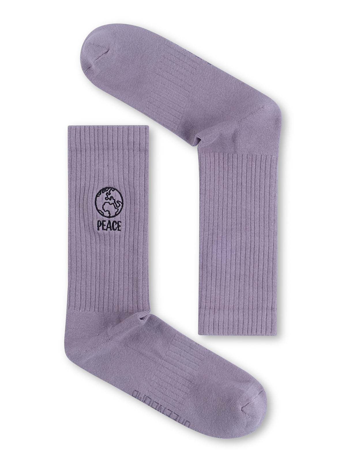 Lilac: Lässige Socken aus Bio-Baumwoll Mix für Unisex [27297]