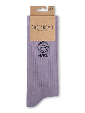 Peace Tennis Socks