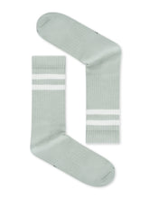 Muted Mint: Lässige Socken aus Bio-Baumwoll Mix für Unisex [27378]