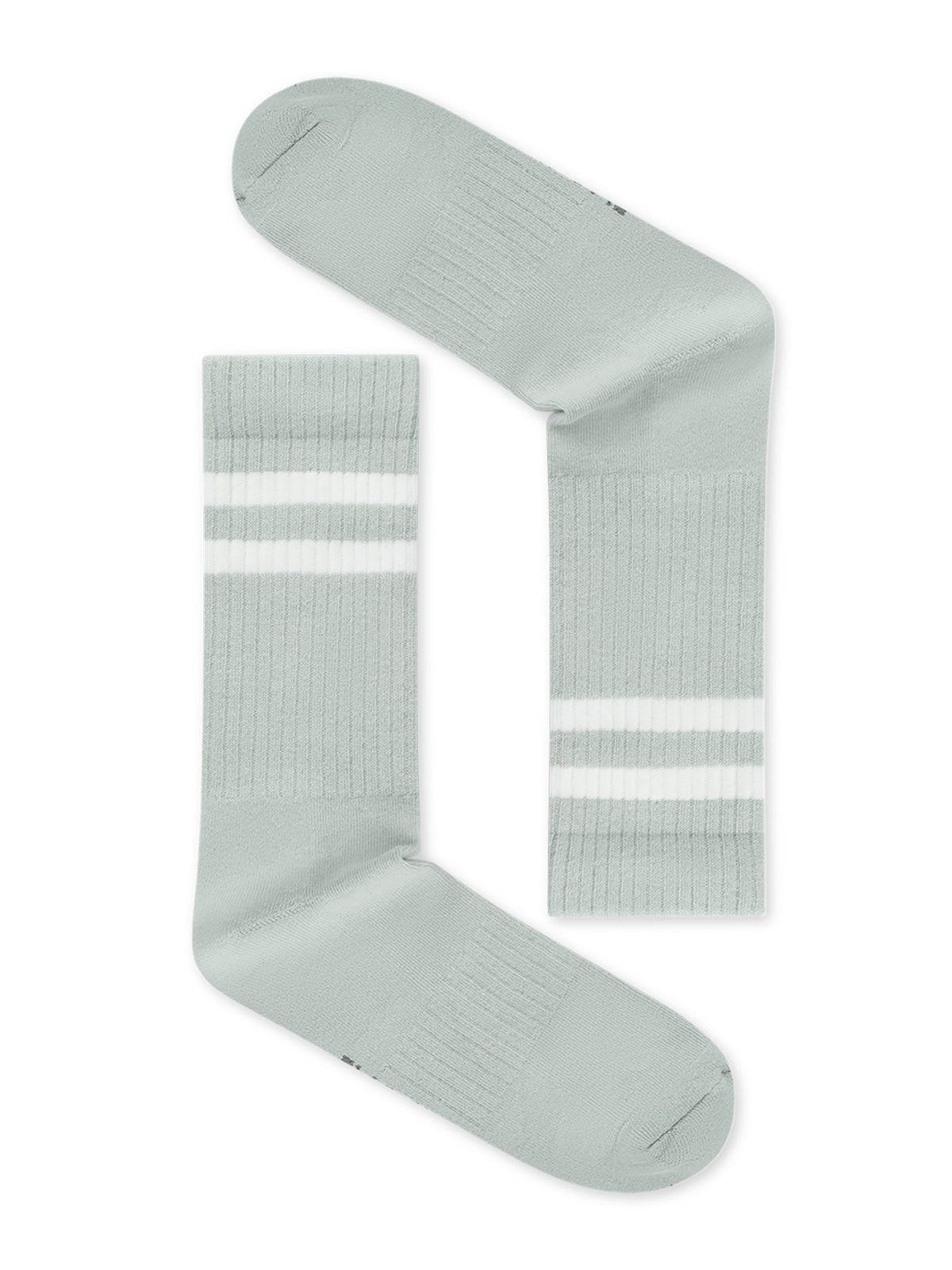Muted Mint: Lässige Socken aus Bio-Baumwoll Mix für Unisex [27378]