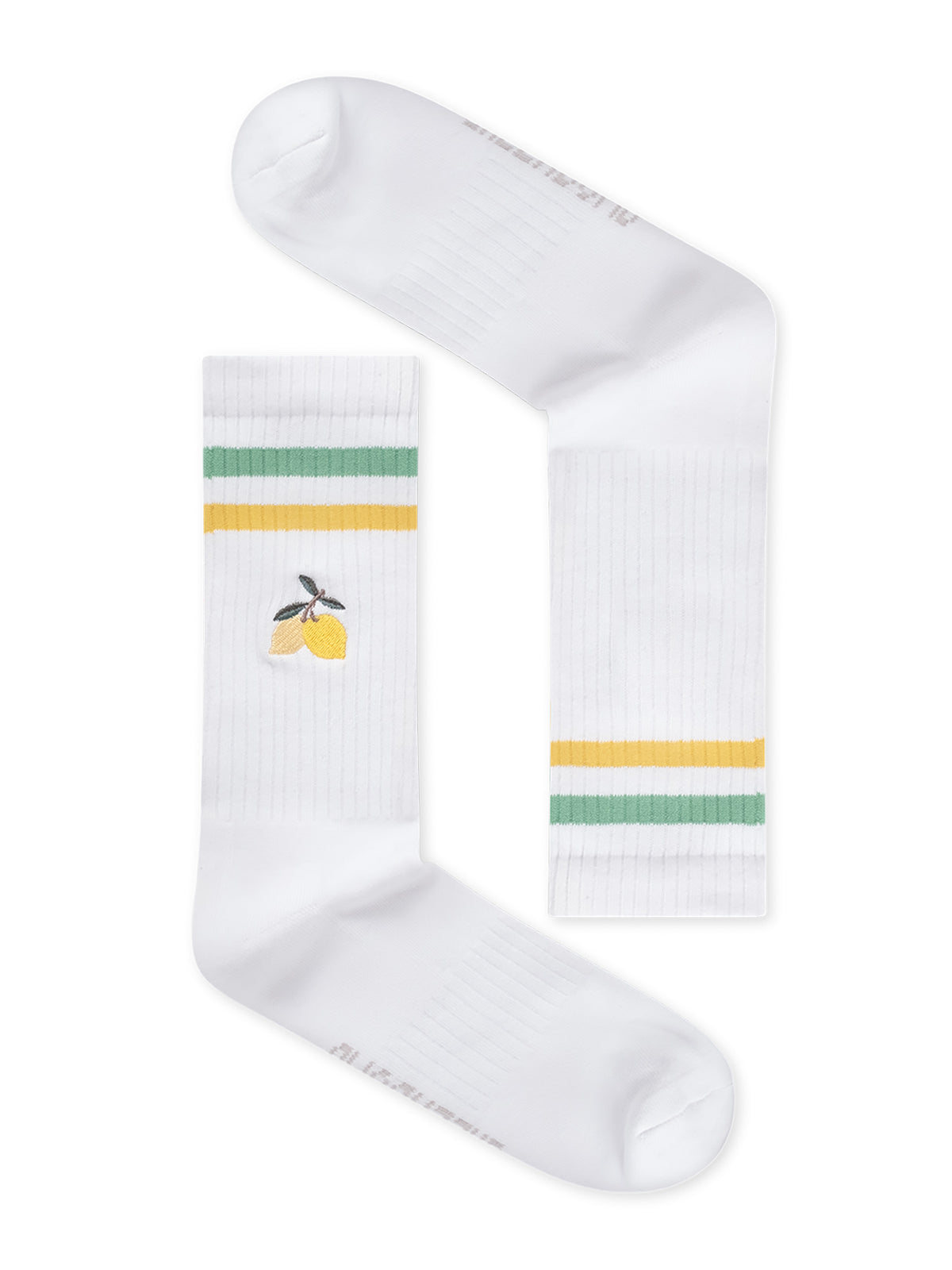 White: Lässige Socken aus Bio-Baumwoll Mix für Unisex [27388]