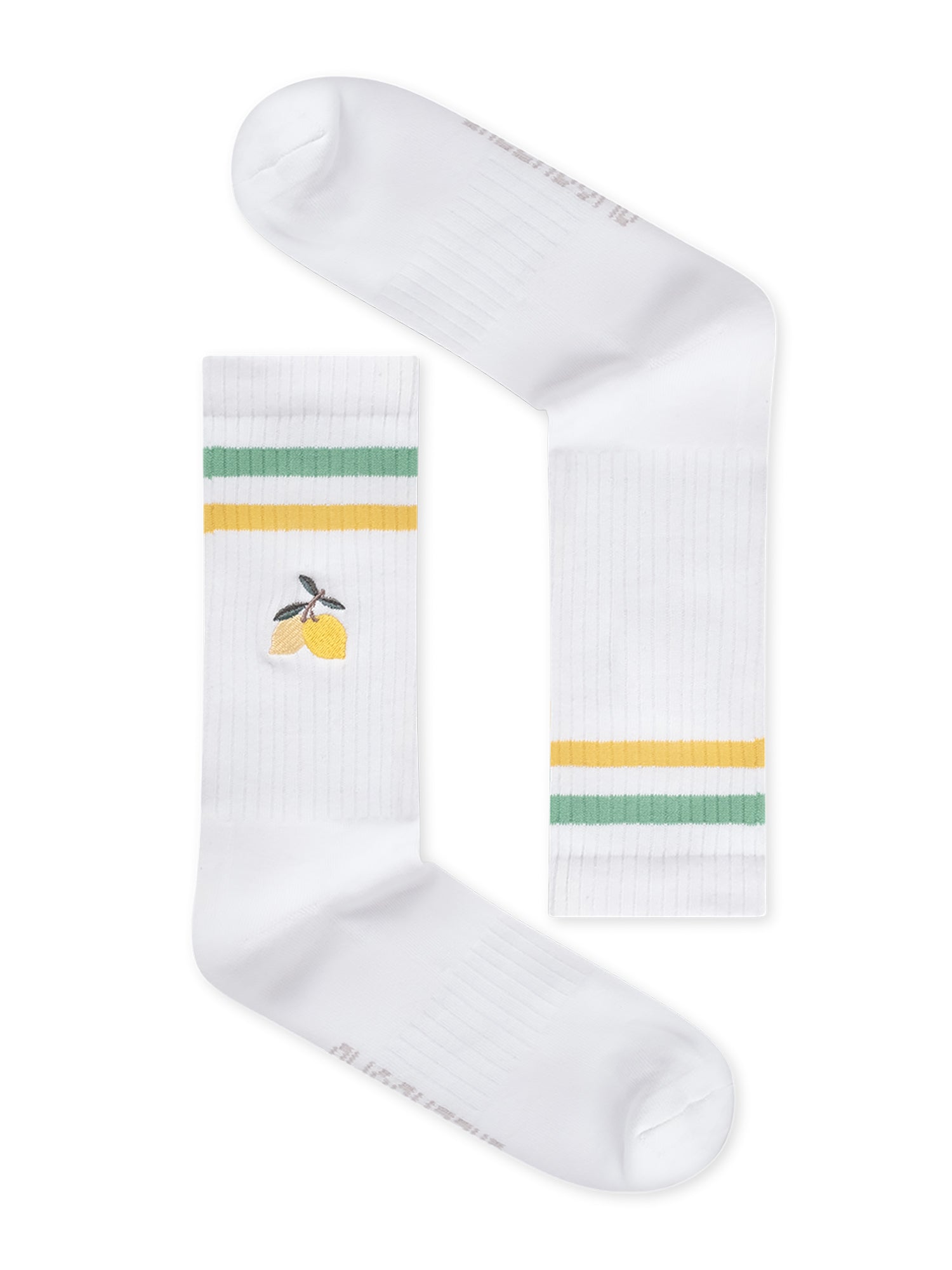 White: Lässige Socken aus Bio-Baumwoll Mix für Unisex [27388]