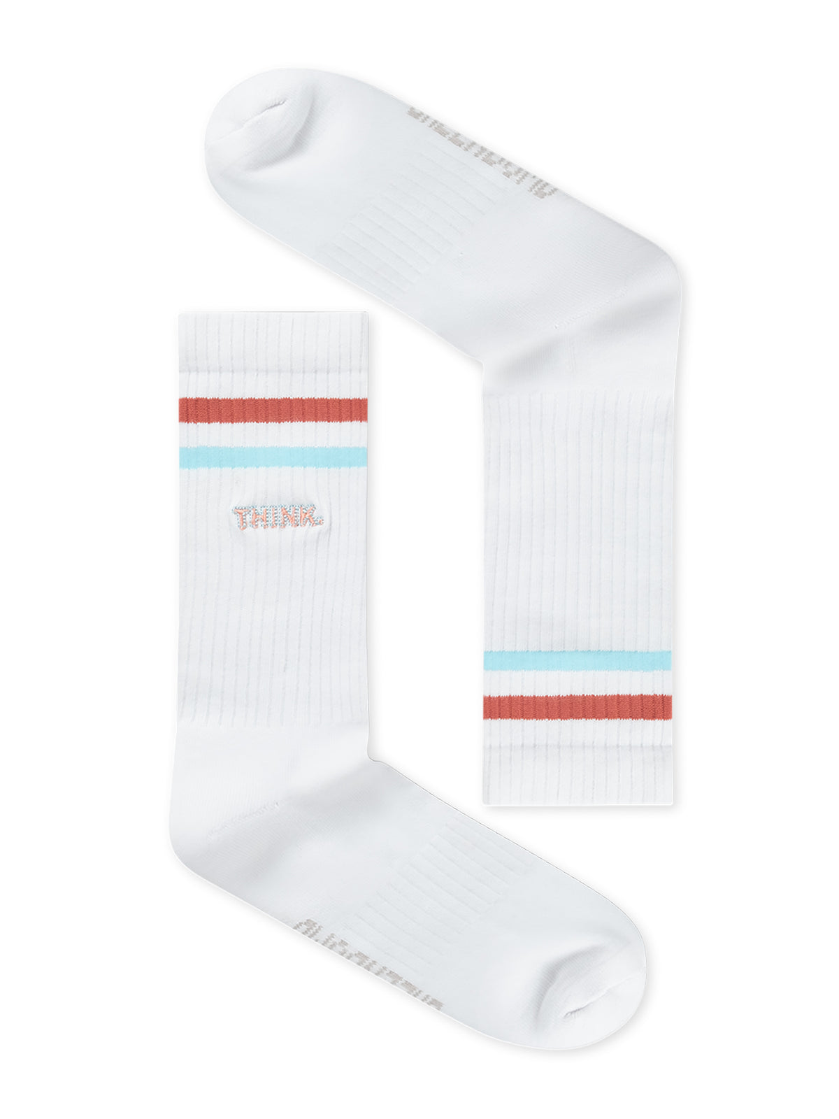 White: Lässige Socken aus Bio-Baumwoll Mix für Unisex [27398]