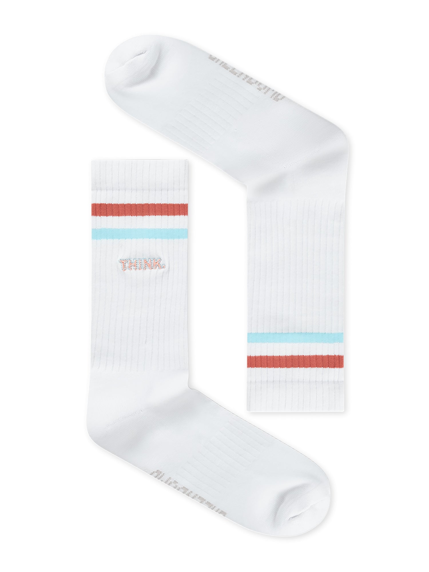 White: Lässige Socken aus Bio-Baumwoll Mix für Unisex [27398]