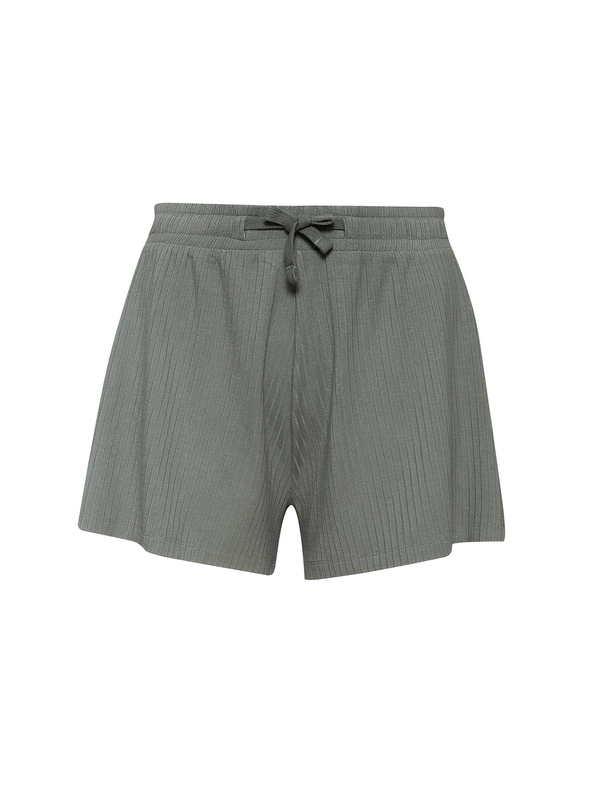 Light Olive: Lässige Hose aus LENZING™ TENCEL™ Mix für Damen [27596]