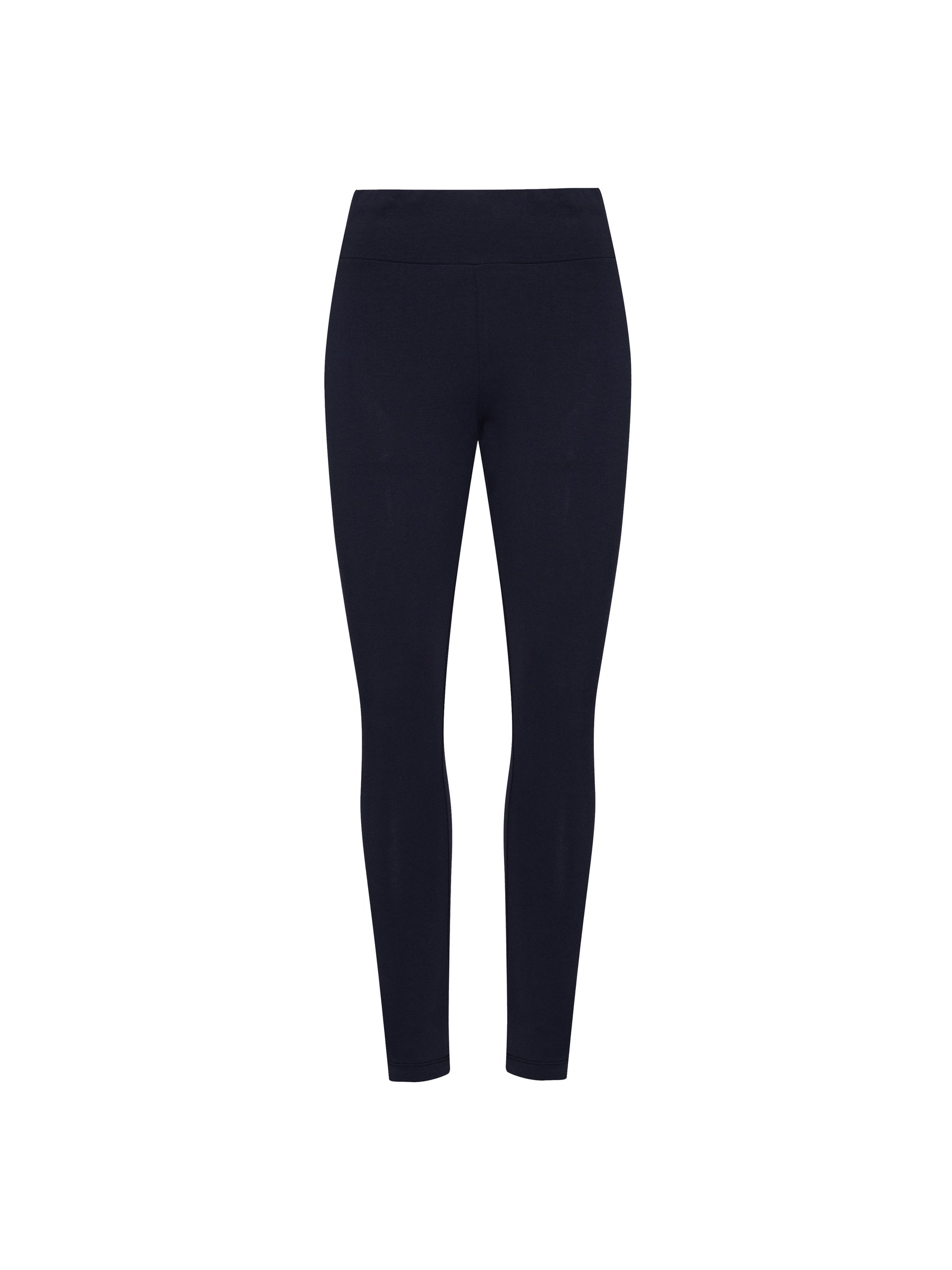 Navy: Sportliche Leggings aus Bio-Baumwolle für Damen [27624]