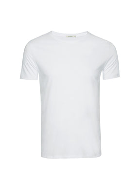 White: Sportliches T-Shirt aus Bio-Baumwolle für Herren [27654]