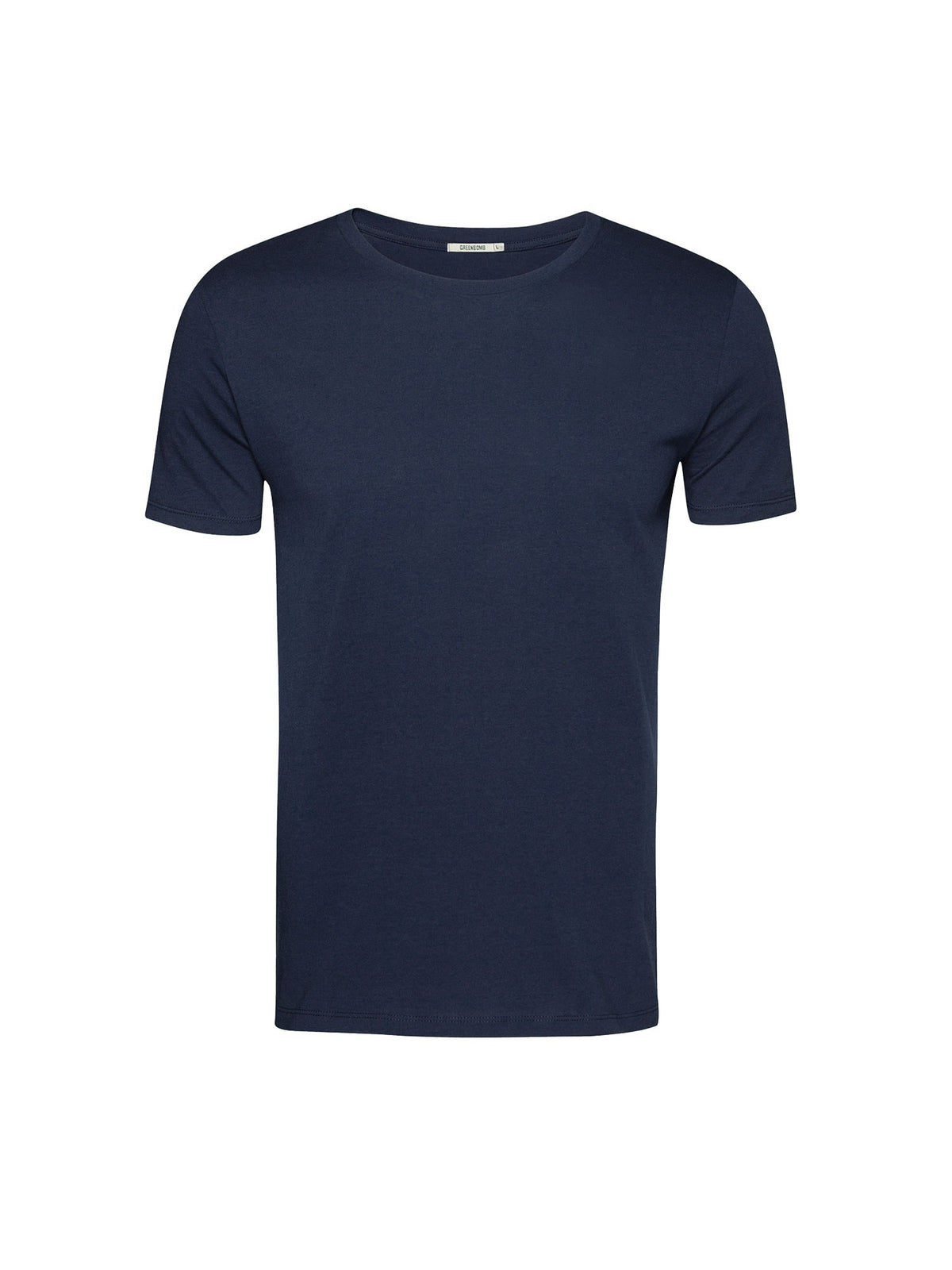 Navy: Sportliches T-Shirt aus Bio-Baumwolle für Herren [27664]