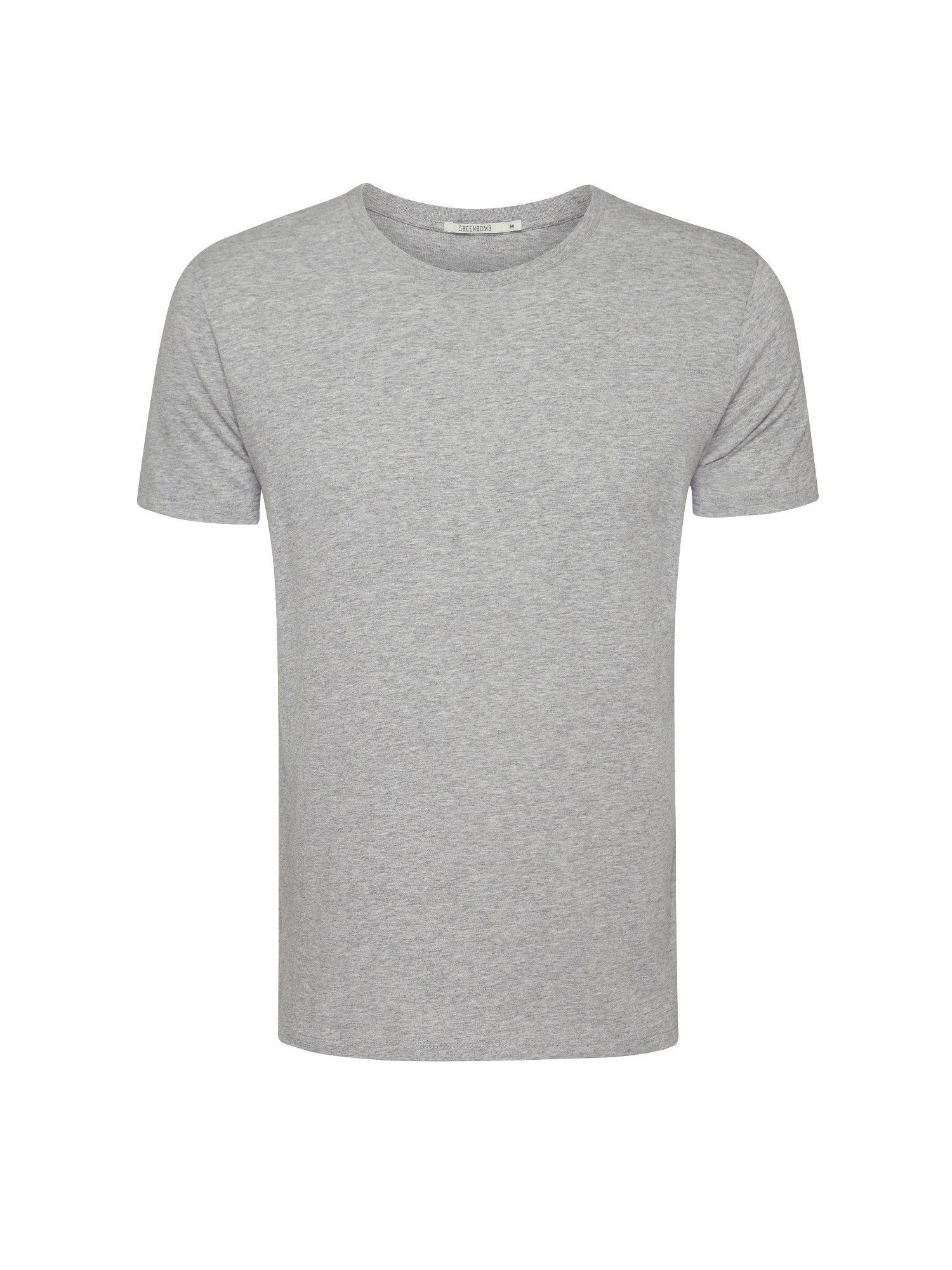 Heather Grey: Sportliches T-Shirt aus Bio-Baumwolle für Herren [27669]