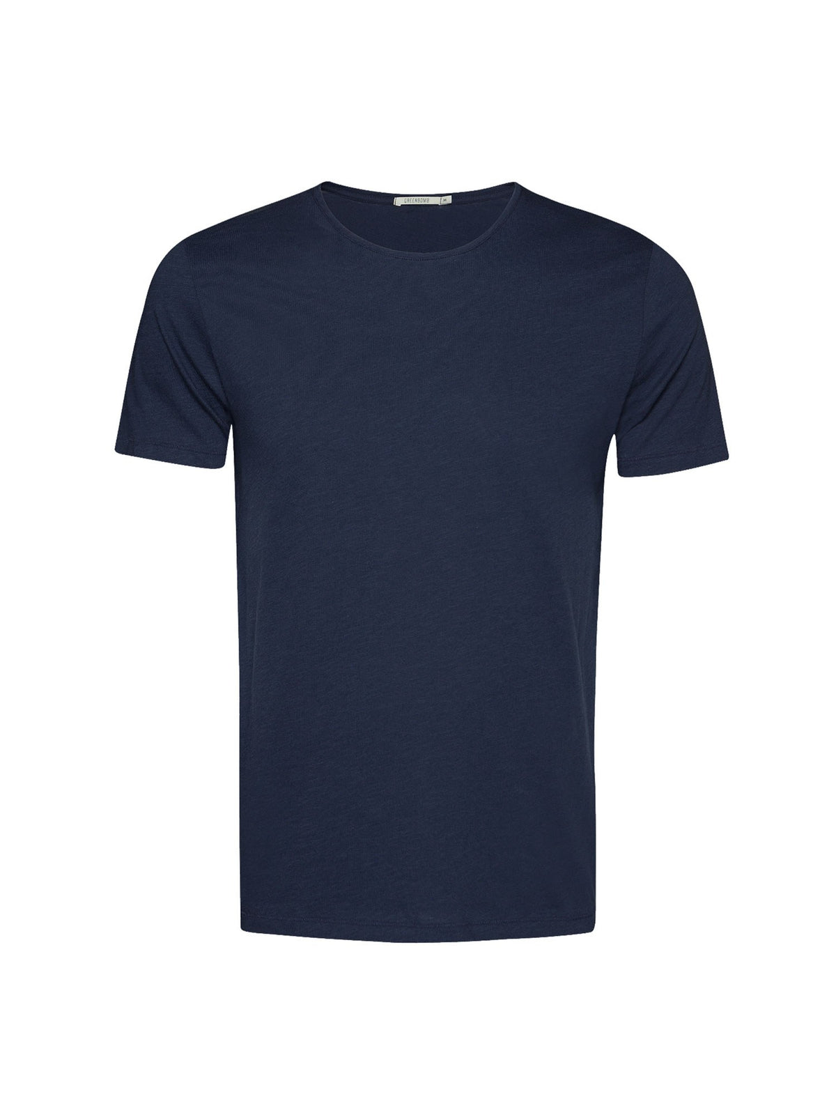 Navy: Sportliches T-Shirt aus Bio-Baumwolle für Herren [27689]