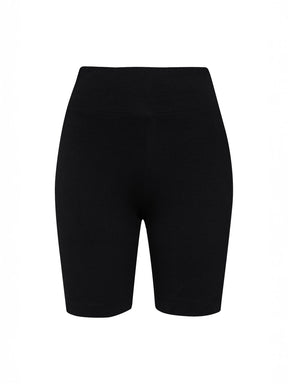 Black: Sportliche Leggings aus Bio-Baumwolle für Damen [27735]