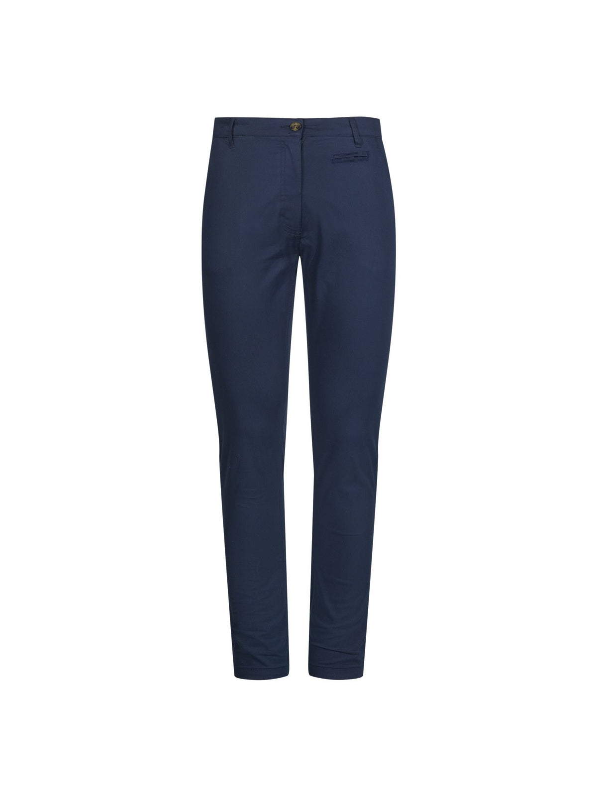 Navy: Gemütliche Chino aus Bio-Baumwoll Mix für Damen [27748]