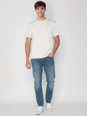 Moonstone: Lässiges Oversize-T-Shirt aus Bio-Baumwolle für Herren [27769]