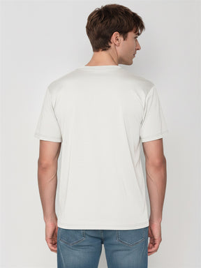 Moonstone: Lässiges Oversize-T-Shirt aus Bio-Baumwolle für Herren [27770]