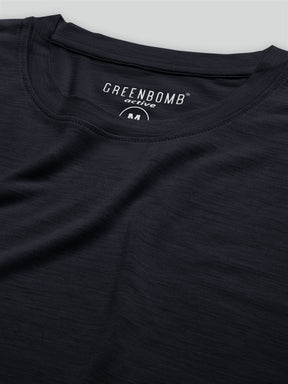 Black: Funktionales Longsleeve aus Merino-Wolle für Herren [27803]