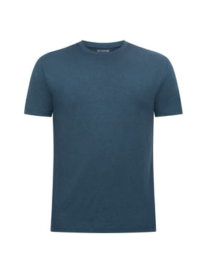 Blue Pine: Funktionales T-Shirt aus Merino-Wolle für Herren [27822]