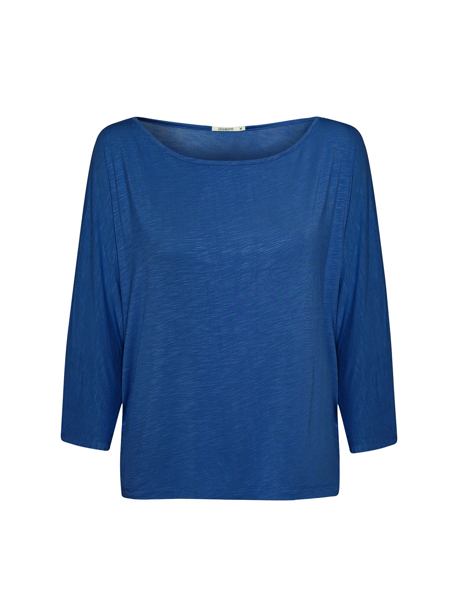 Electric Blue: Gemütliches Longsleeve aus Viskose (LENZING™ ECOVERO™) Mix für Damen [28890]