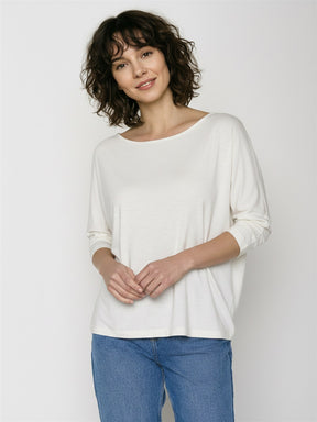 Moonstone: Gemütliches Longsleeve aus Viskose (LENZING™ ECOVERO™) Mix für Damen [28896]