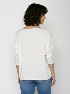 Moonstone: Gemütliches Longsleeve aus Viskose (LENZING™ ECOVERO™) Mix für Damen [28899]