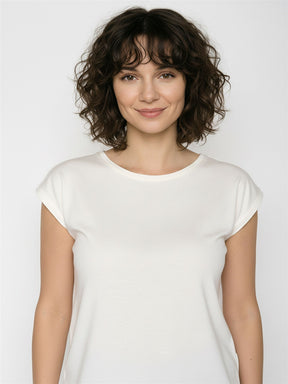 Moonstone: Lässiges Shirt aus LENZING™ TENCEL™ Mix für Damen [29796]