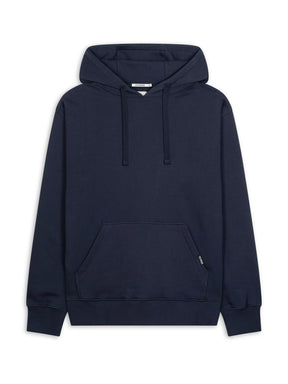 Navy: Gemütlicher Hoodie aus Bio-Baumwolle für Herren [29904]