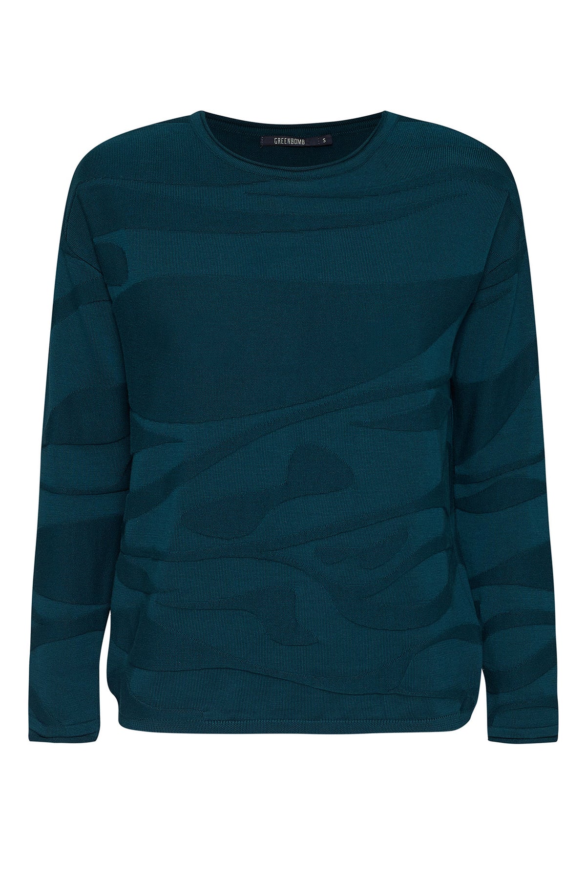 Deep Sea Blue: Sportliches T-Shirt aus Bio-Baumwoll Mix für Damen [3072]