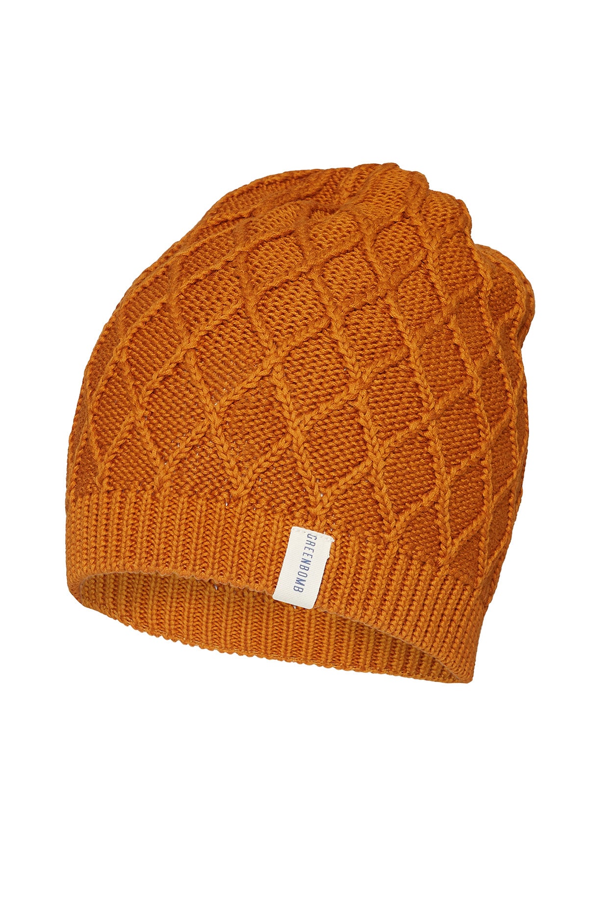 Honey Ginger: Wärmende Mütze aus Bio-Baumwolle für Damen [3156]