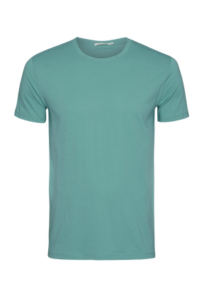 Turkis: Sportliches T-Shirt aus Bio-Baumwolle für Herren [3978]