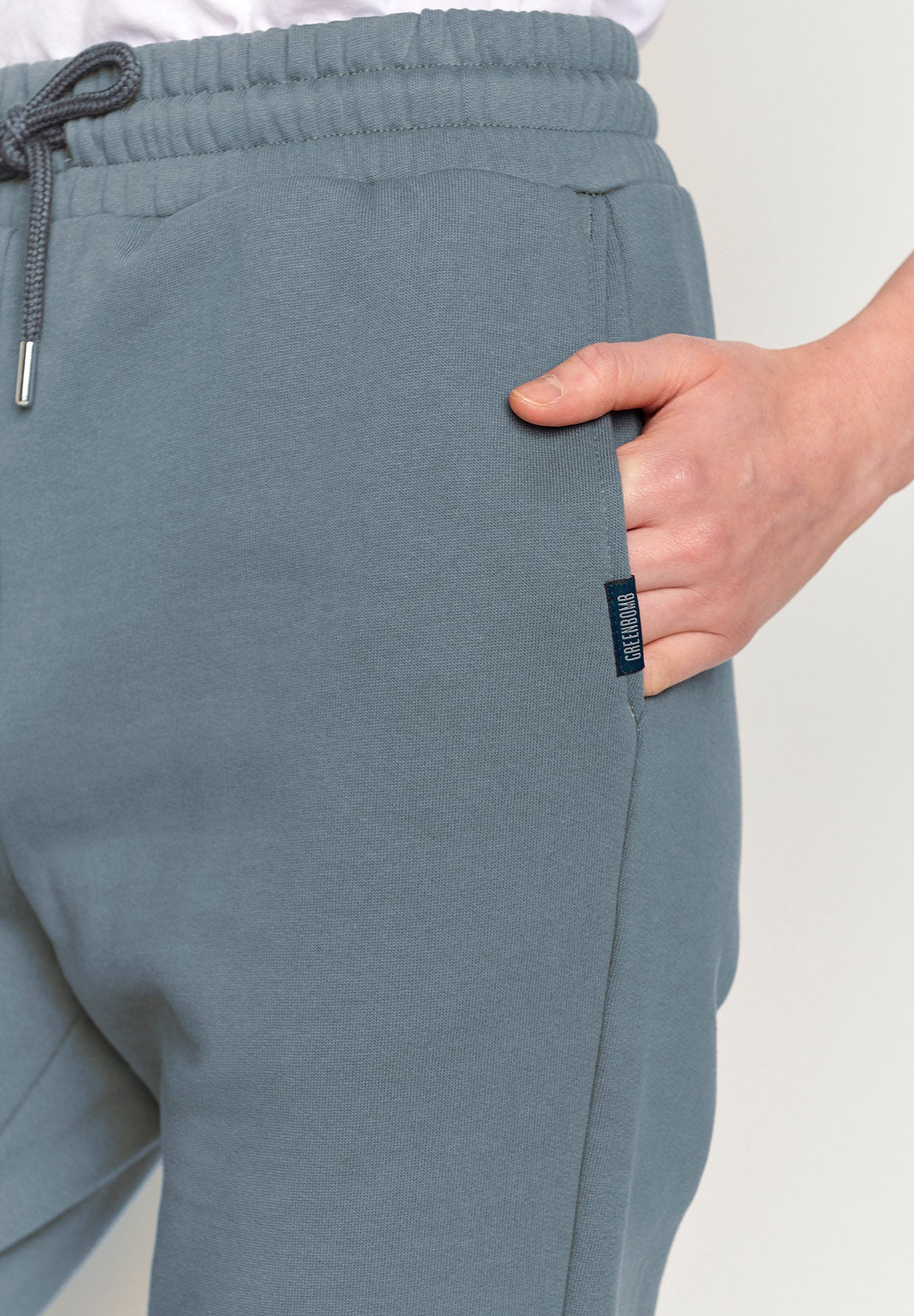 Thunder Grey: Gemütliche Jogginghose aus Bio-Baumwolle für Herren [4155]