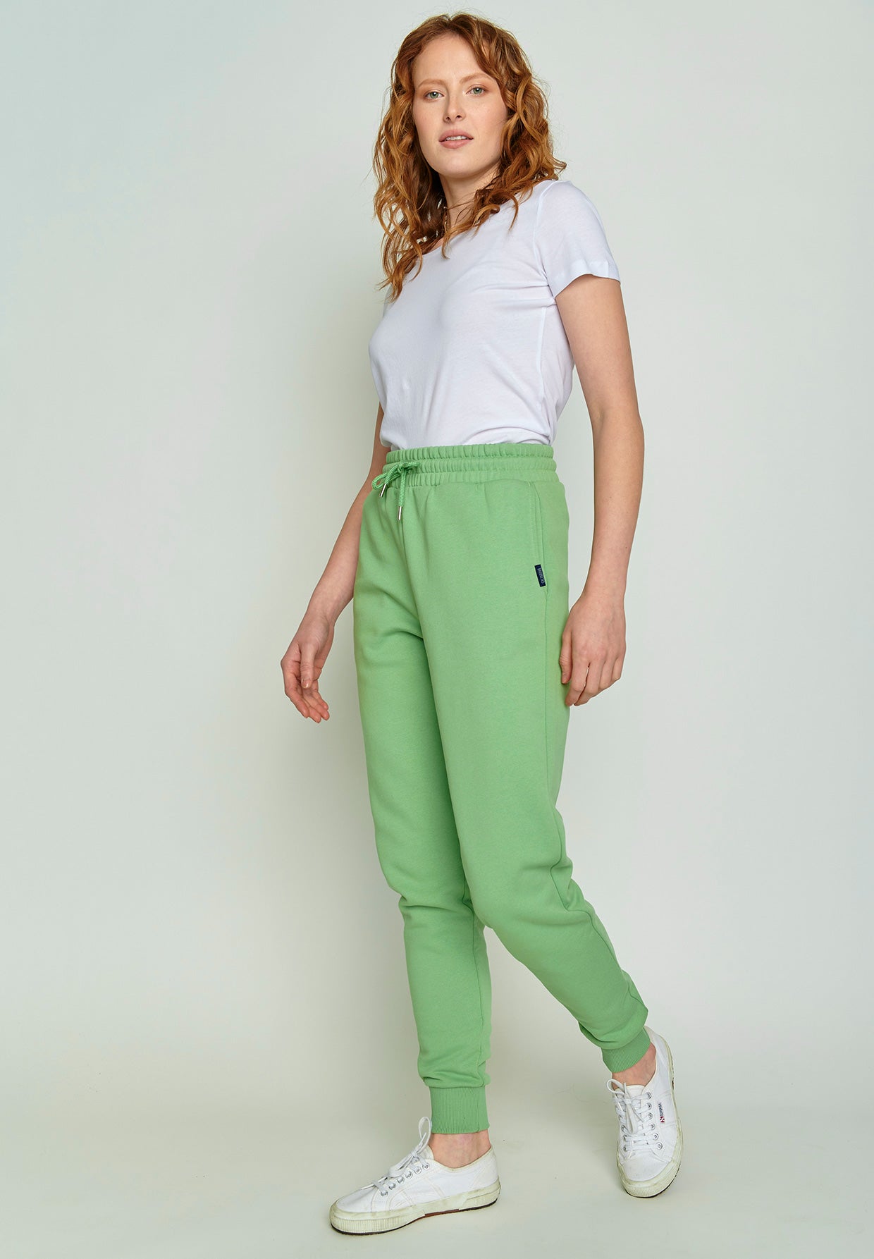 Mermaid Green: Gemütliche Jogginghose aus Bio-Baumwolle für Herren [4158]