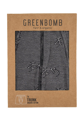 Heather Grey: Gemütliche Trunk aus Bio-Baumwoll Mix für Herren [4223]