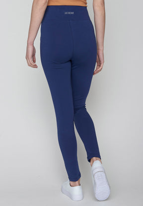 Navy: Sportliche Leggings aus Bio-Baumwolle für Damen [425]