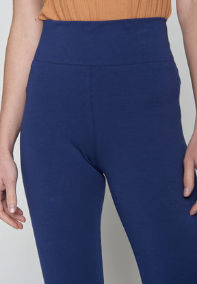 Blau:  Lässige Leggings aus Bio-Baumwolle für Damen [426]