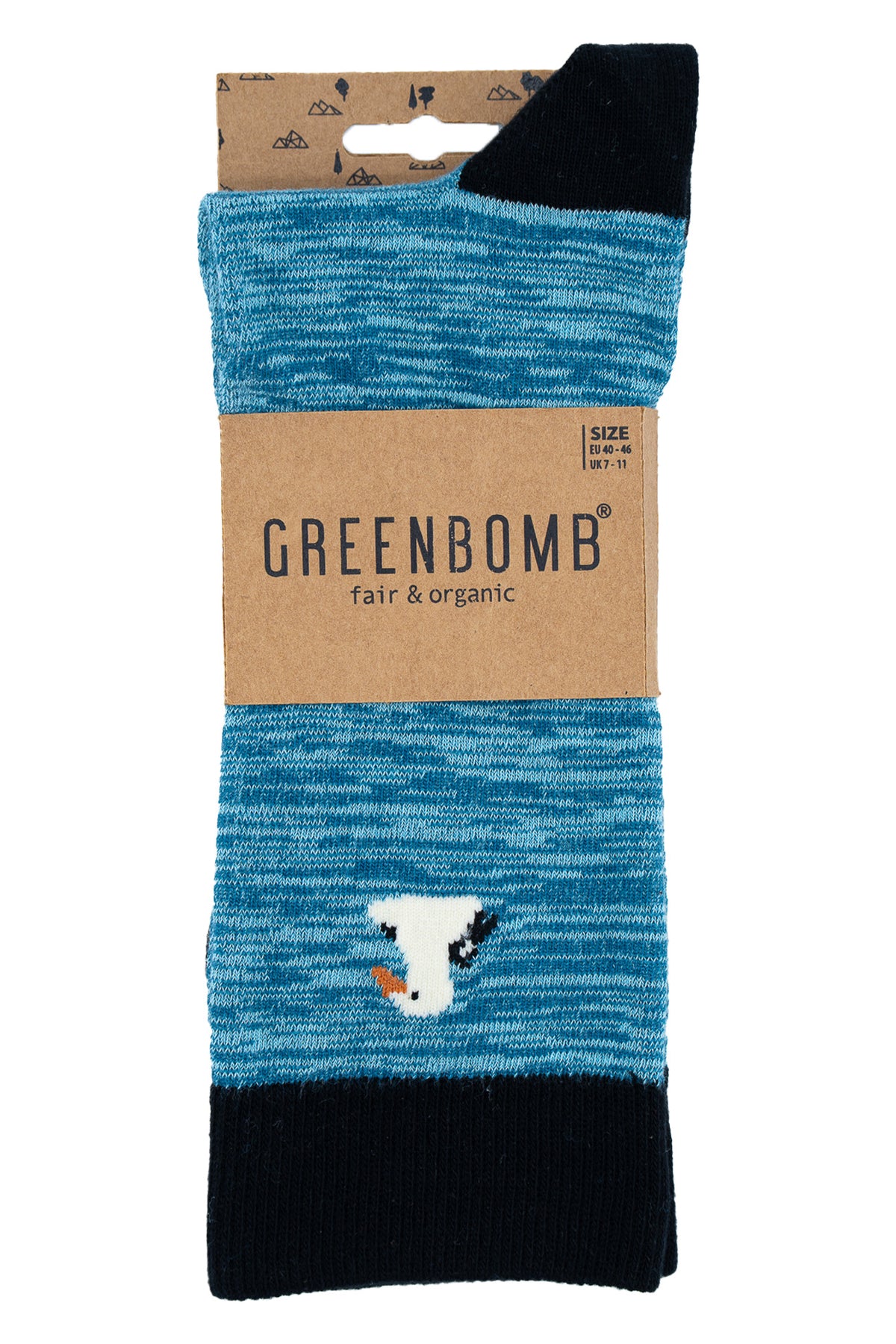 Mix: Lässige Socken aus Bio-Baumwoll Mix für Unisex [4271]