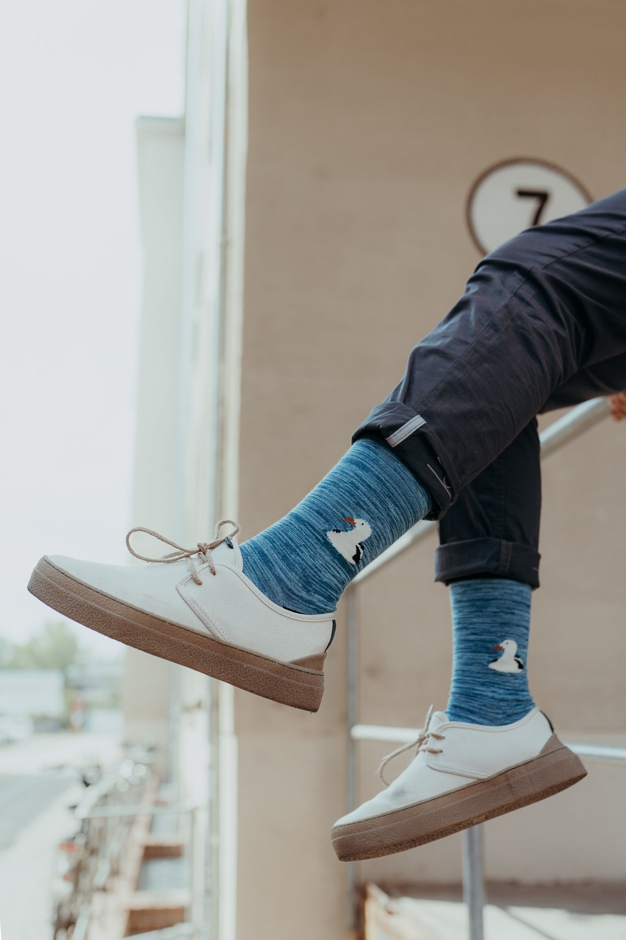 Mix: Lässige Socken aus Bio-Baumwoll Mix für Unisex [4273]