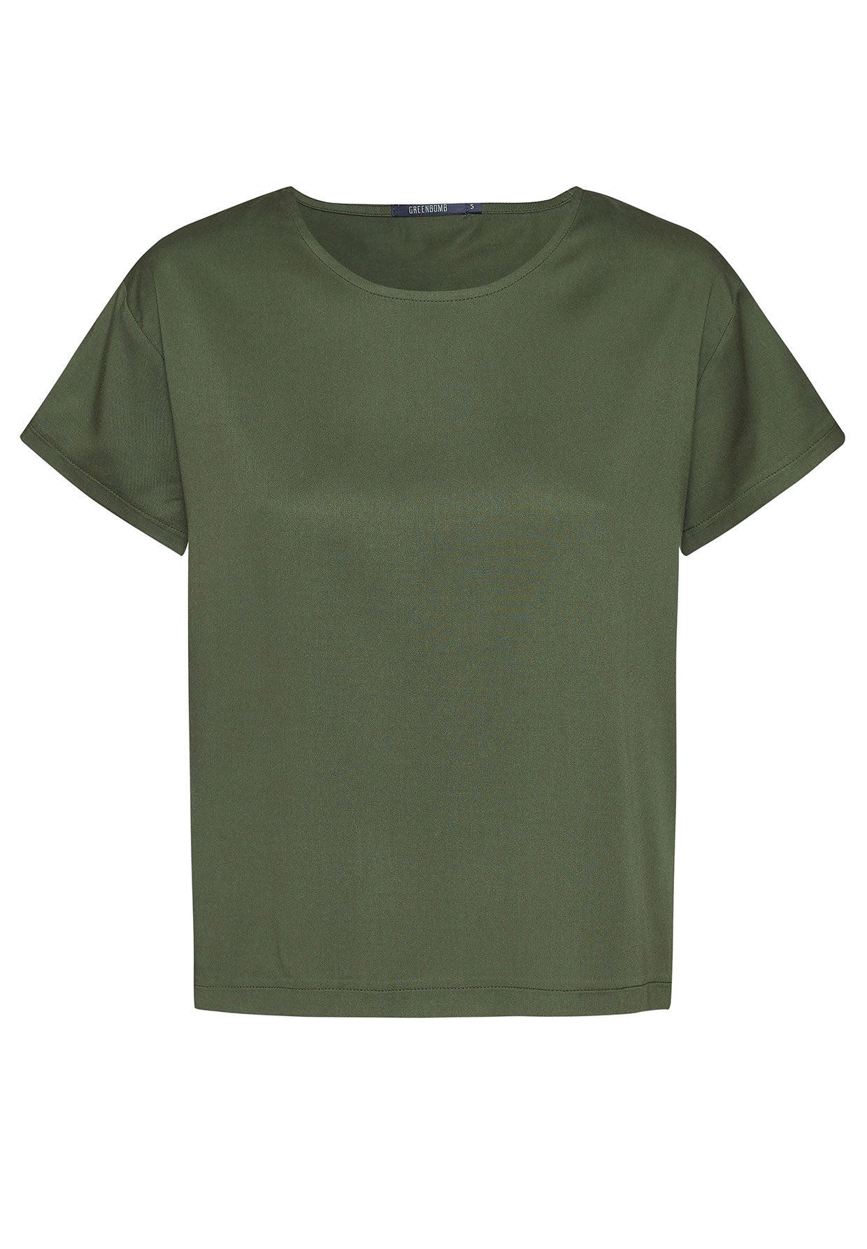 Gelber Lässiges T-Shirt aus Viskose (LENZING™ ECOVERO™) Mix für Damen (16)