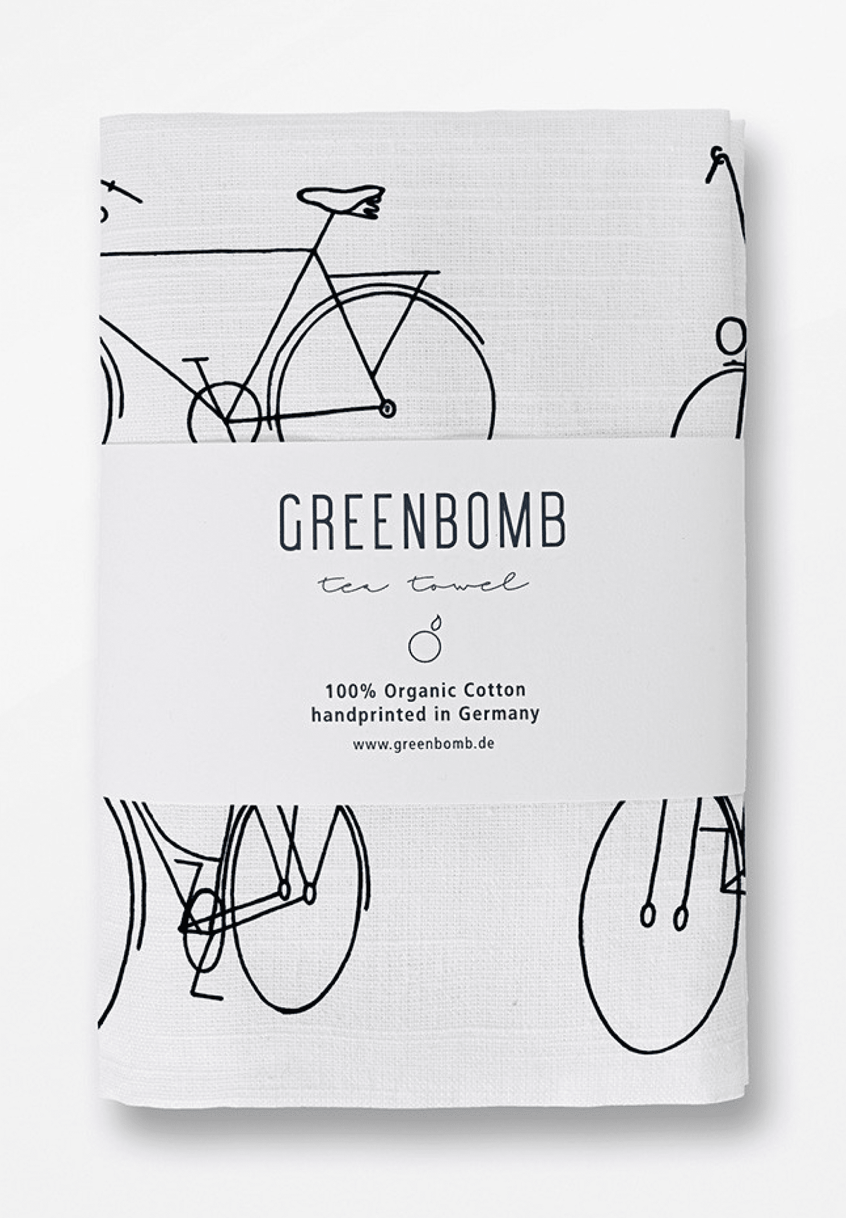 White: Praktisches Geschirrtuch aus Bio-Baumwolle für Unisex [54]