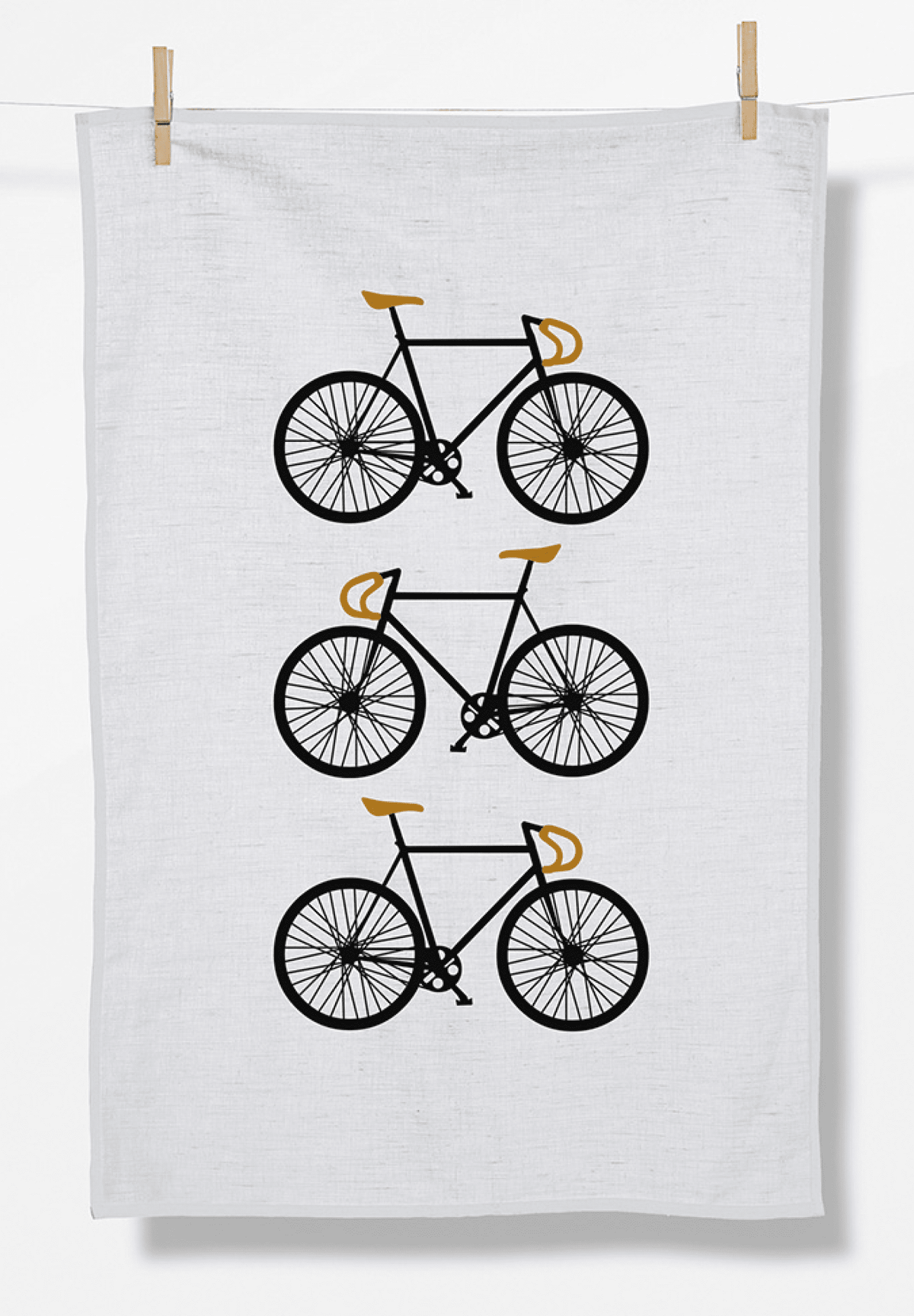 White: Praktisches Geschirrtuch aus Bio-Baumwolle für Unisex [56]