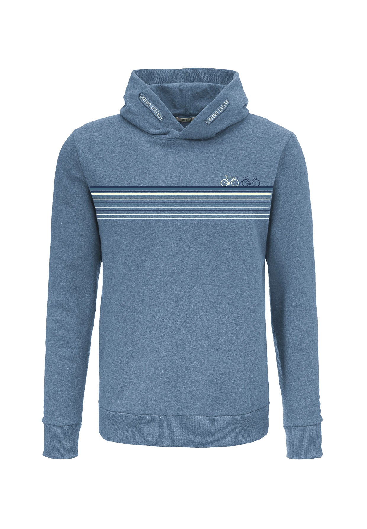 Blauer Kuschliger Hoodie aus Bio-Baumwolle für Herren (6)