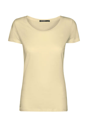 Vanilla: Sportliches T-Shirt aus Bio-Baumwolle für Damen [5978]