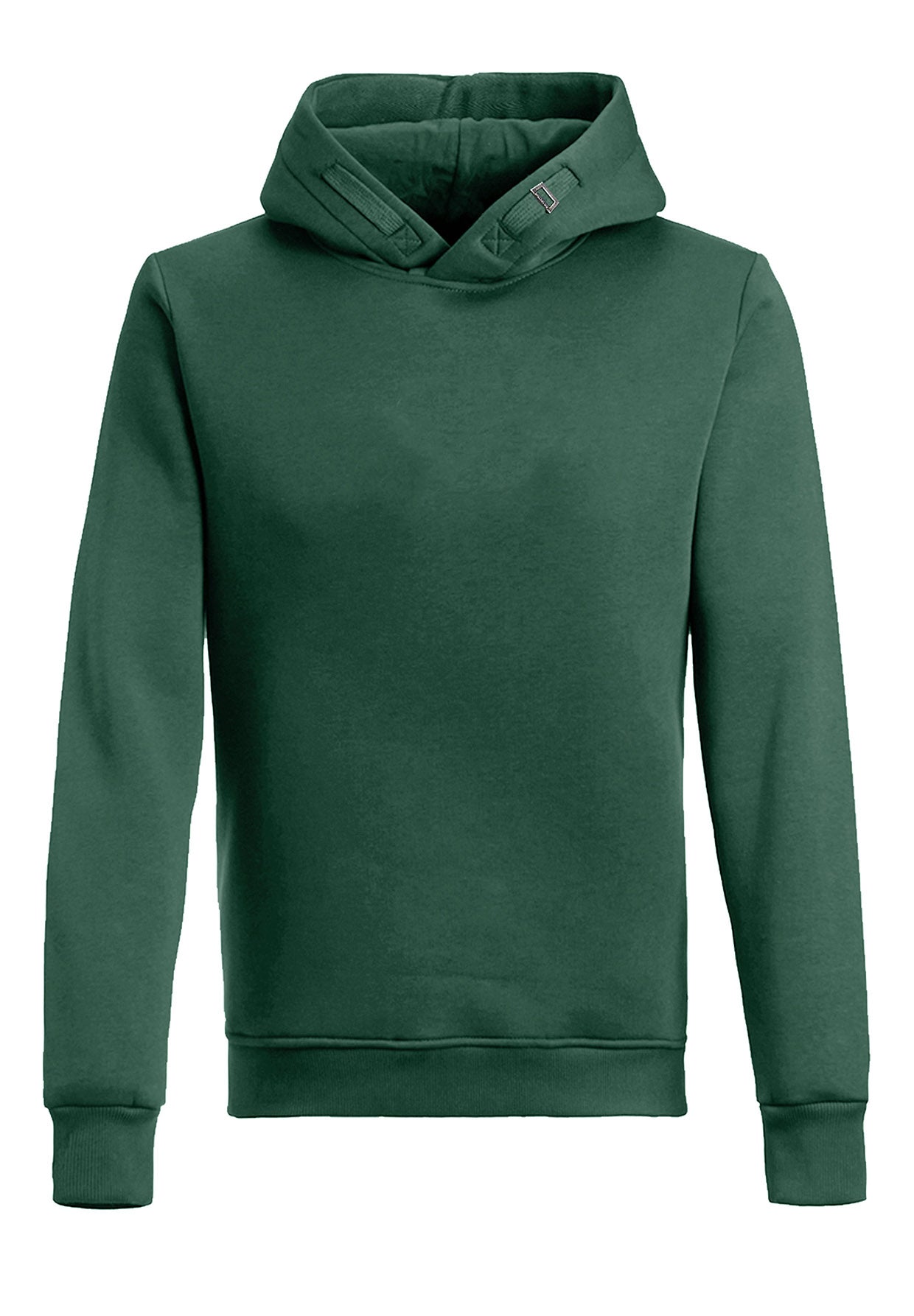 Bottle Green: Kuschliger Hoodie aus Bio-Baumwolle für Herren [601]