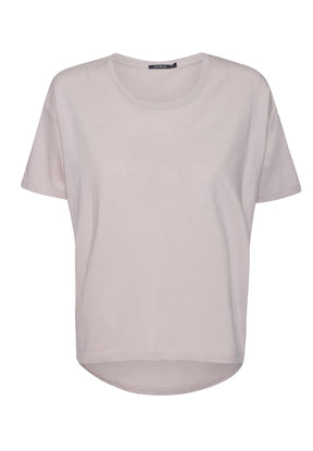 Lila:  Lässiges T-Shirt aus Bio-Baumwoll Mix für Damen [6062]