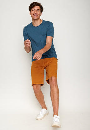 Blue Stone: Lässiges T-Shirt aus Bio-Baumwolle für Herren [6178]