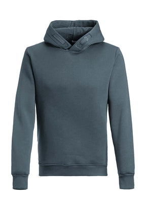 Blue Stone: Kuschliger Hoodie aus Bio-Baumwolle für Herren [6366]