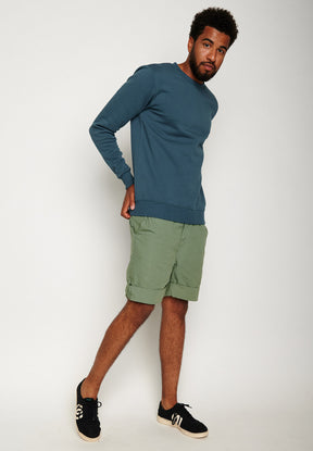 Blue Stone: Gemütliches Sweatshirt aus Bio-Baumwolle für Herren [6376]